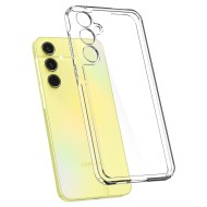 Удароустойчив твърд кейс за Samsung Galaxy A55 5G от Spigen Ultra Hybrid - Прозрачен