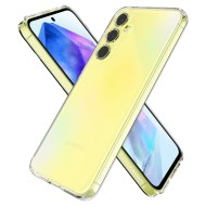 Удароустойчив твърд кейс за Samsung Galaxy A55 5G от Spigen Ultra Hybrid - Прозрачен