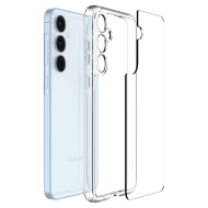 Удароустойчив твърд кейс за Samsung Galaxy A55 5G от Spigen Ultra Hybrid - Прозрачен
