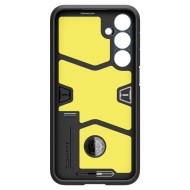 Удароустойчив, твърд кейс за Samsung Galaxy A55 5G от Spigen Tough Armor - Metal Slate