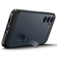 Удароустойчив, твърд кейс за Samsung Galaxy A55 5G от Spigen Tough Armor - Metal Slate