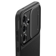 Кейс с капак за камерата за Samsung Galaxy A55 5G от Spigen Optik Armor - Черен