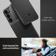 Кейс с капак за камерата за Samsung Galaxy A55 5G от Spigen Optik Armor - Черен