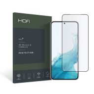 Стъклен протектор FULL GLUE за Samsung Galaxy S22 от Hofi Glass Pro+ - Черен