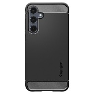 Удароустойчив кейс за Samsung Galaxy A55 5G от Spigen Rugged Armor - Черен мат