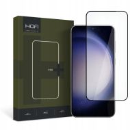 Стъклен протектор FULL GLUE за Samsung Galaxy S23 от Hofi Glass Pro+ - Черен