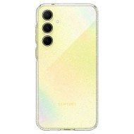 Удароустойчив, силиконов кейс за Samsung Galaxy A55 5G от Spigen Liquid Crystal - Glitter Crystal