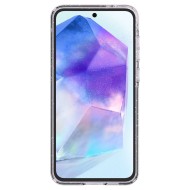 Удароустойчив, силиконов кейс за Samsung Galaxy A55 5G от Spigen Liquid Crystal - Glitter Crystal