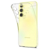 Удароустойчив, силиконов кейс за Samsung Galaxy A55 5G от Spigen Liquid Crystal - Glitter Crystal
