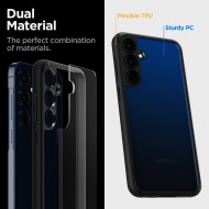 Удароустойчив твърд кейс за Samsung Galaxy A55 5G от Spigen Ultra Hybrid - Черен