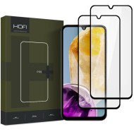 2 х Стъклен протектор FULL GLUE за Samsung Galaxy M15 5G от Hofi Glass Pro+ - Черен