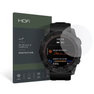 Стъклен протектор FULL GLUE за Garmin Fenix 6x / 6x Pro от Hofi Glass Pro+ - Прозрачен