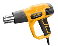 Пистолет за горещ въздух с LCD дисплей от Tolsen - 2000W, 600 °C