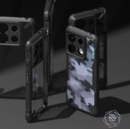 Удароустойчив твърд кейс за Xiaomi Redmi Note 13 Pro 5G / Poco X6 5G от Ringke Fusion X - Камуфлажен