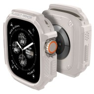 Удароустойчив кейс за Apple Watch Ultra 1/2 (49mm) от Spigen Rugged Armor - Dune Beige