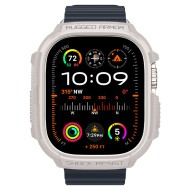 Удароустойчив кейс за Apple Watch Ultra 1/2 (49mm) от Spigen Rugged Armor - Dune Beige