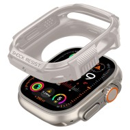 Удароустойчив кейс за Apple Watch Ultra 1/2 (49mm) от Spigen Rugged Armor - Dune Beige