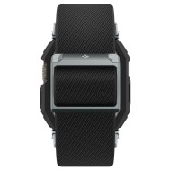 Текстилна каишка и кейс за Apple Watch Ultra 1 / 2 (49mm) от Spigen Lite Fit Pro - Черен мат