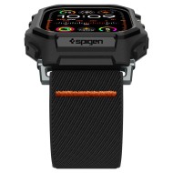 Текстилна каишка и кейс за Apple Watch Ultra 1 / 2 (49mm) от Spigen Lite Fit Pro - Черен мат