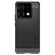 Удароустойчив кейс за Xiaomi Redmi Note 13 Pro 5G / Poco X6 5G от Spigen Rugged Armor - Черен мат