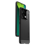 Удароустойчив кейс за Xiaomi Redmi Note 13 Pro 5G / Poco X6 5G от Spigen Rugged Armor - Черен мат