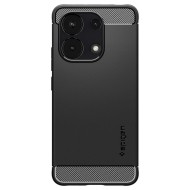 Удароустойчив кейс за Xiaomi Redmi Note 13 4G/LTE от Spigen Rugged Armor - Черен мат