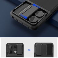 Удароустойчив кейс с капак за камера на Xiaomi Redmi Note 13 Pro 5G / Poco X6 5G от Tech-Protect Velar Cam+ - Черен