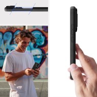 Удароустойчив кейс с капак за камера на Xiaomi Redmi Note 13 Pro 5G / Poco X6 5G от Tech-Protect Velar Cam+ - Черен