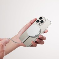 Безжично зарядно 15W с MagSafe и Qi отTech-Protect QI15W-A44 - Сребрист
