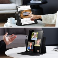 Хибриден тефтер за iPad Pro 7 (13" 2024) от ESR Rebound Hybrid - Черен