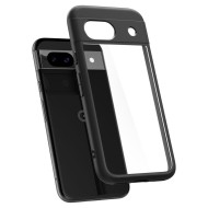 Удароустойчив твърд кейс за Google Pixel 8a от Spigen Ultra Hybrid - Черен мат