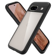 Удароустойчив твърд кейс за Google Pixel 8a от Spigen Ultra Hybrid - Черен мат