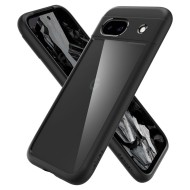 Удароустойчив твърд кейс за Google Pixel 8a от Spigen Ultra Hybrid - Черен мат