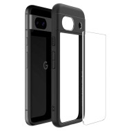 Удароустойчив твърд кейс за Google Pixel 8a от Spigen Ultra Hybrid - Черен мат