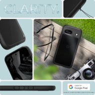 Удароустойчив твърд кейс за Google Pixel 8a от Spigen Ultra Hybrid - Черен мат