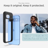 Удароустойчив твърд кейс за Google Pixel 8a от Spigen Ultra Hybrid - Черен мат
