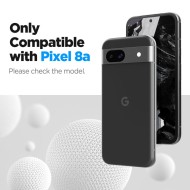 2 броя стъклени протектори за Google Pixel 8a от Spigen ALM Glas.TR Slim 2-Pack - Прозрачни