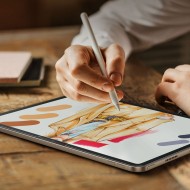 2 броя фолио за дисплей имитиращо хартия за iPad Pro 5 (11" 2024) от ESR Paper Feel 2-Pack - Прозрачен мат