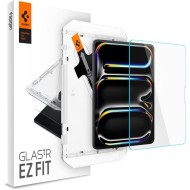 Стъклен протектор за дисплей на iPad Pro 13 7 / 2024 от Spigen Glas.TR Ëz Fit" - Прозрачен