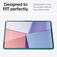 Стъклен протектор за дисплей на iPad Pro 13 7 / 2024 от Spigen Glas.TR Ëz Fit" - Прозрачен