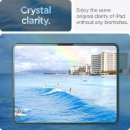 Стъклен протектор за дисплей на iPad Pro 13 7 / 2024 от Spigen Glas.TR Ëz Fit" - Прозрачен