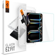 Стъклен протектор за дисплей на iPad Pro 11 5 / 2024 от Spigen Glas.TR Ëz Fit" - Прозрачен