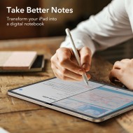 2 броя фолио за дисплей имитиращо хартия за iPad 10 (10.9" 2022) от ESR Paper Feel 2-Pack - Прозрачен мат