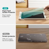 2 броя фолио за дисплей имитиращо хартия за iPad 10 (10.9" 2022) от ESR Paper Feel 2-Pack - Прозрачен мат