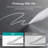 2 броя фолио за дисплей имитиращо хартия за iPad 10 (10.9" 2022) от ESR Paper Feel 2-Pack - Прозрачен мат