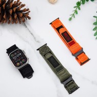 Текстилна каишка за Apple Watch 4/5/6/7/8/9/SE/Ultra 1/2 (42/44/45/49 mm) от Tech-Protect Scout Pro - Military Green