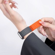 Силиконова каишка за Apple Watch 4/5/6/7/8/9/SE/Ultra 1-2 (42/44/45/49 mm) от Tech-Protect Iconband Magnetic - Черна