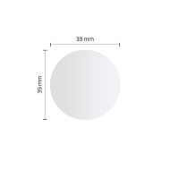 Стъклен протектор FULL GLUE за Huawei Watch GT 2 (46mm) от Hofi Glass Pro+ - Прозрачен