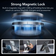 ESR CLASSIC PRO SET HALOLOCK MAGSAFE IPHONE 15 FROSTED BLACK