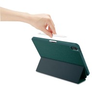 Текстителн калъф за iPad Air 4 2020 / 5 2022 / 6 (11" 2024) от Spigen Urban Fit - Midnight Green